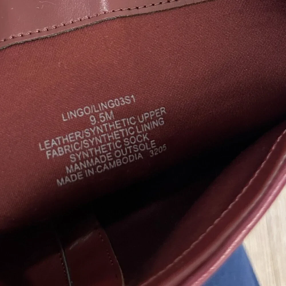 STEVE MADDEN Lingo Boot in Wine Size US 9.5